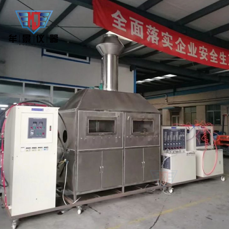 耐火胶管测试炉 高压油管燃烧试验箱ISO15441 胶管耐火试验机